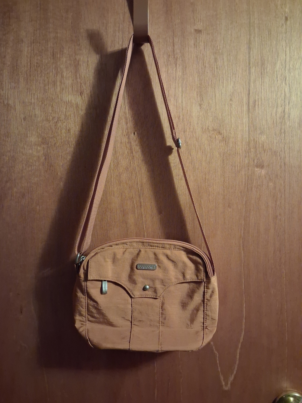 Baggallini Rust Orange Crossbody Bag